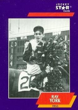 1992 Jockey Star George Woolf Memorial Jockey Award Collection #7 Ray York Front